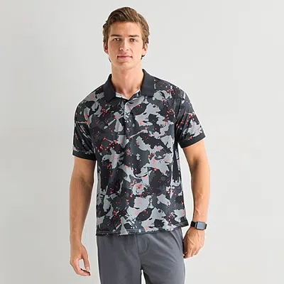 Xersion Mens Short Sleeve Polo Shirt In Multiple Colors