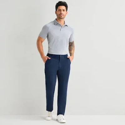 Xersion Mens Straight Regular Fit Golf Pant In Blue