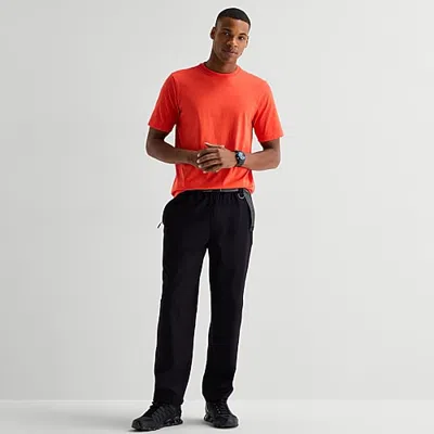 Xersion Mens Straight Regular Fit Workout Pant In Black