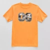 Xersion Performance Little & Big Kid Boys Crew Neck Short Sleeve Regular Fit Graphic T-shirt In Orange