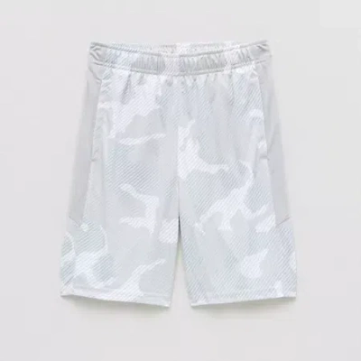 Xersion Pull-on Little & Big Kid Boys Moisture Wicking Basketball Short In White