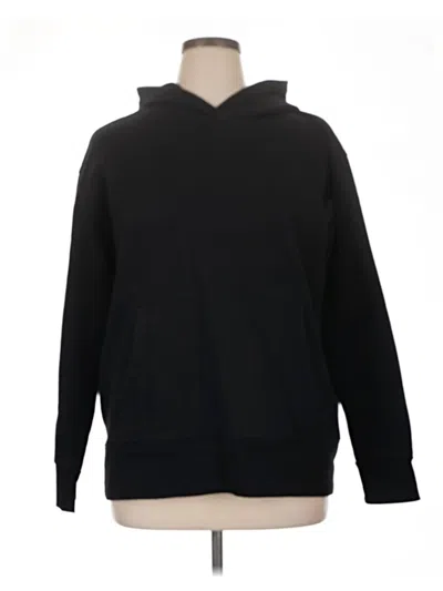 Pre-owned Xersion Pullover Hoodie In Black