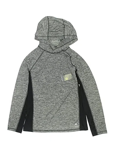 Pre-owned Xersion Kids' Pullover Hoodie In Gray