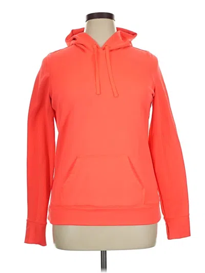 Pre-owned Xersion Pullover Hoodie In Orange