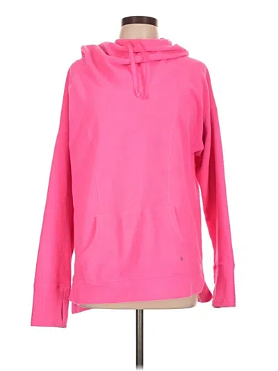 Pre-owned Xersion Pullover Hoodie In Pink
