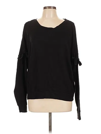 Pre-owned Xersion Pullover Sweater In Black