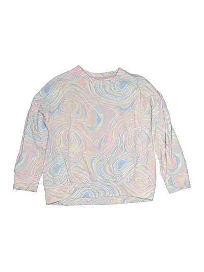 Pre-owned Xersion Kids' Pullover Sweater In Silver