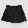 Xersion Ribbed Little & Big Kid Girls Mid Rise Skort In Black