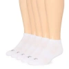 Xersion Running Mens Multi-pack 5 Pair Low Cut Socks In White