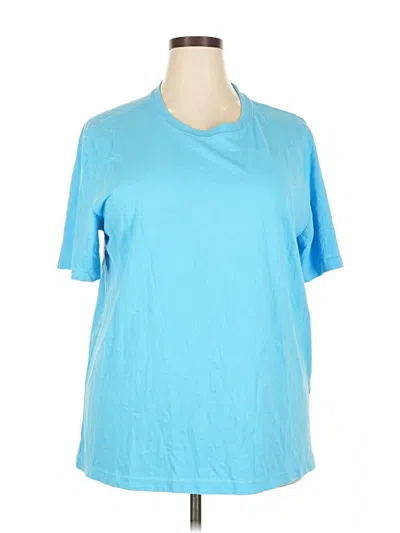 Pre-owned Xersion Short Sleeve T-shirt In Blue