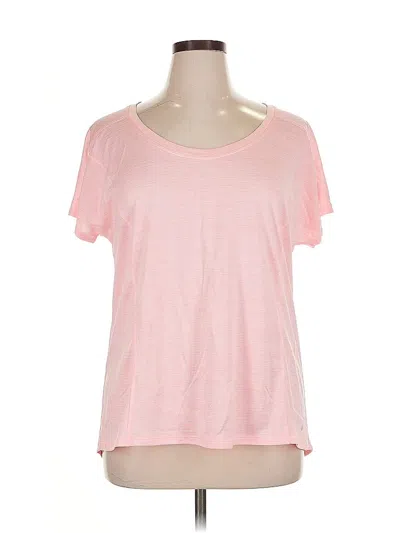 Pre-owned Xersion Short Sleeve T-shirt In Pink