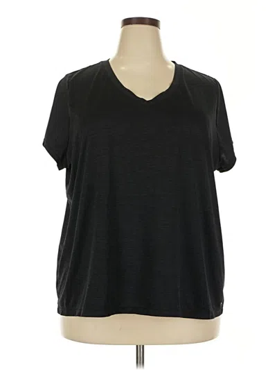 Pre-owned Xersion Short Sleeve T-shirt In Black