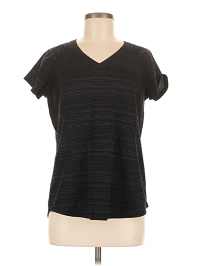 Pre-owned Xersion Short Sleeve T-shirt In Black