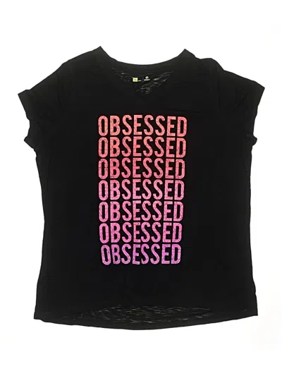 Pre-owned Xersion Short Sleeve T-shirt In Black