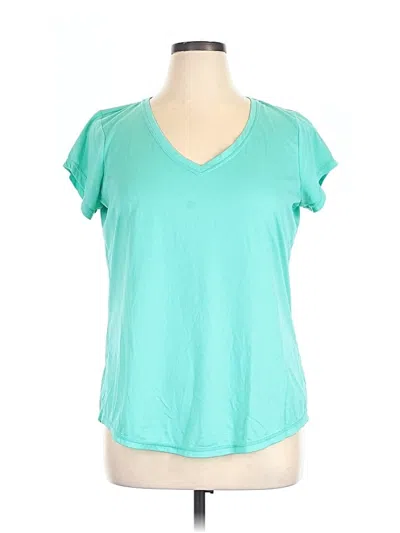 Pre-owned Xersion Short Sleeve T-shirt In Blue