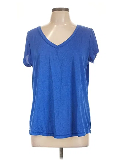 Pre-owned Xersion Short Sleeve T-shirt In Blue
