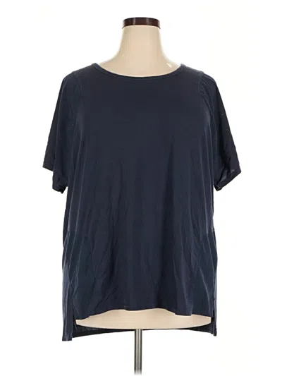 Pre-owned Xersion Short Sleeve T-shirt In Blue