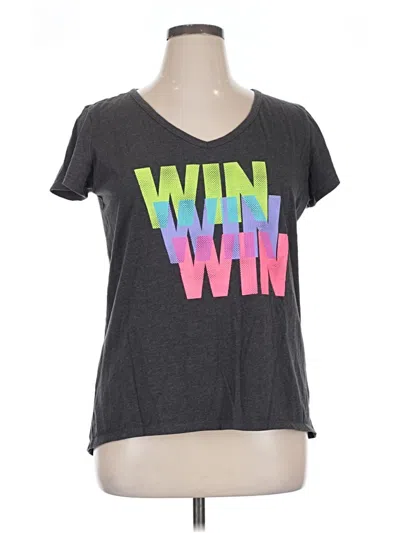 Pre-owned Xersion Short Sleeve T-shirt In Gray