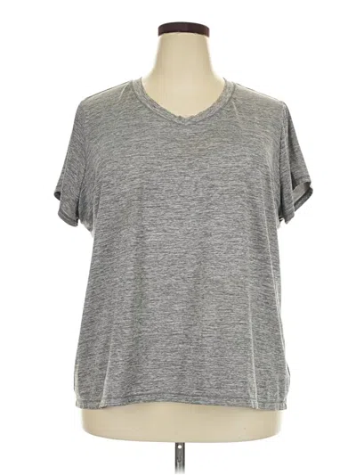 Pre-owned Xersion Short Sleeve T-shirt In Gray