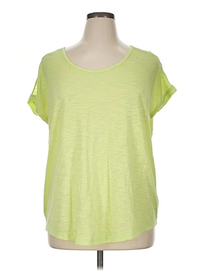 Pre-owned Xersion Short Sleeve T-shirt In Green