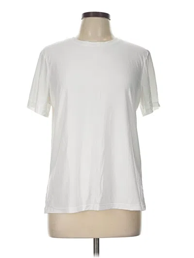 Pre-owned Xersion Short Sleeve T-shirt In Ivory