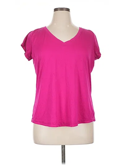 Pre-owned Xersion Short Sleeve T-shirt In Pink