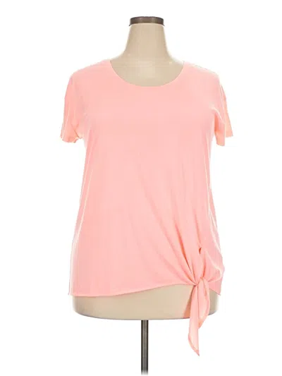 Pre-owned Xersion Short Sleeve T-shirt In Pink