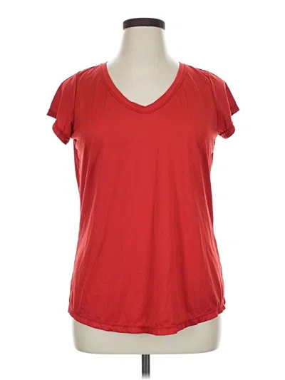 Pre-owned Xersion Short Sleeve T-shirt In Red