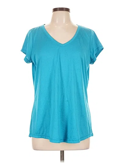 Pre-owned Xersion Short Sleeve T-shirt In Teal