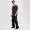 Xersion Side Snap Mens Quick Dry Workout Pant In Black