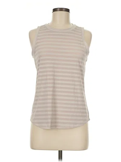 Pre-owned Xersion Sleeveless Top Gray Halter Neckline Tops