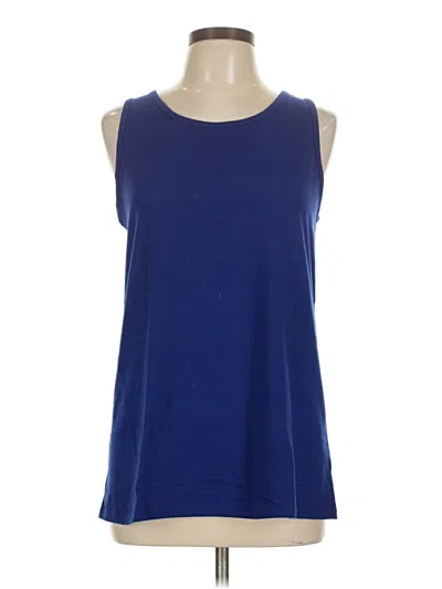 Pre-owned Xersion Sleeveless T-shirt In Blue