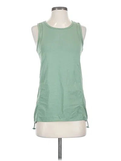 Pre-owned Xersion Sleeveless T-shirt In Green