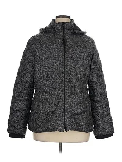 Pre-owned Xersion Snow Jacket In Gray