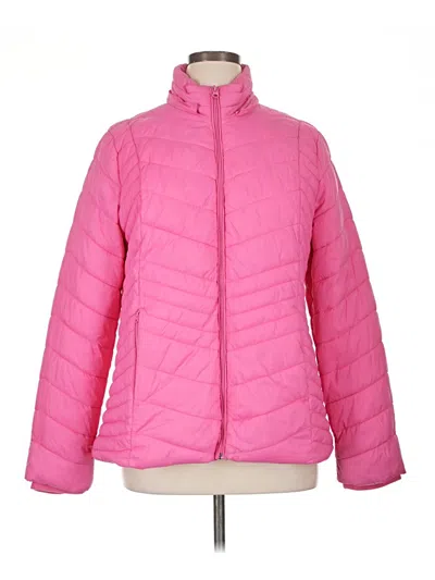 Pre-owned Xersion Snow Jacket In Pink