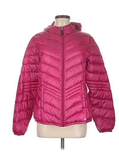 Pre-owned Xersion Snow Jacket In Pink