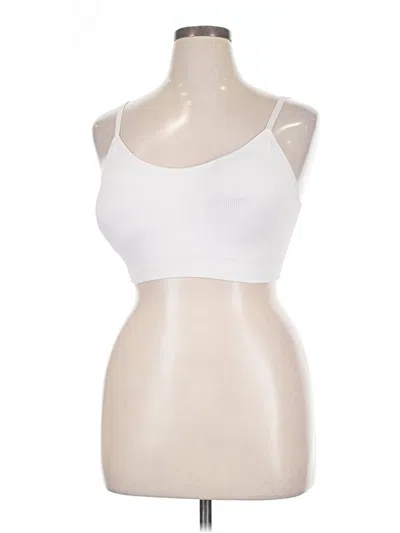 Pre-owned Xersion Sports Bra In White
