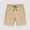 Xersion Stretch Woven Little & Big Kid Boys Moisture Wicking Pull-on Short In Brown