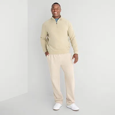 Xersion Sweatpant Mens Straight Mid Rise Regular Fit Big And Tall Workout Pant In Beige