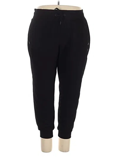 Pre-owned Xersion Sweatpants In Black