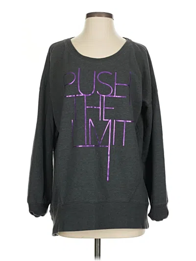 Pre-owned Xersion Sweatshirt In Gray