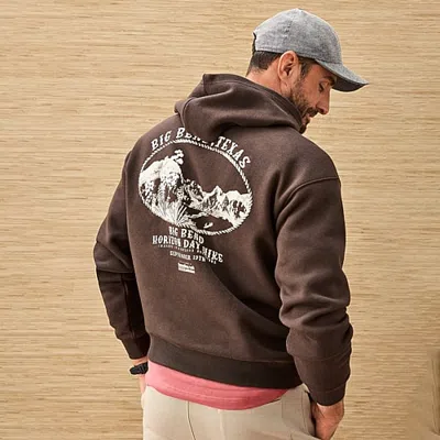Xersion Sweatshirt Mens Long Sleeve Active Hoodie In Brown