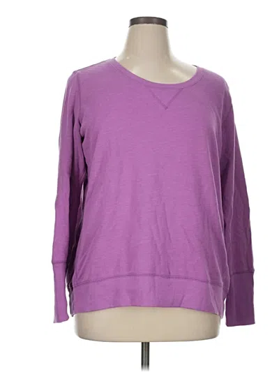 Pre-owned Xersion Sweatshirt In Purple