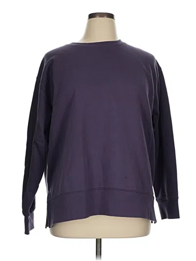 Pre-owned Xersion Sweatshirt In Purple