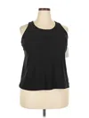 Xersion Tank Top Black Halter Neckline Tops In Black