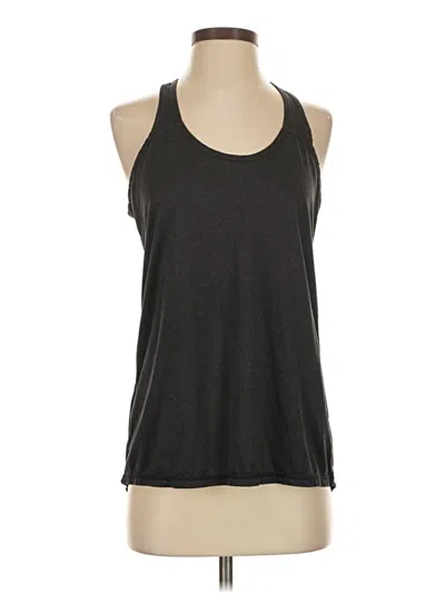 Pre-owned Xersion Tank Top Gray Halter Neckline Tops