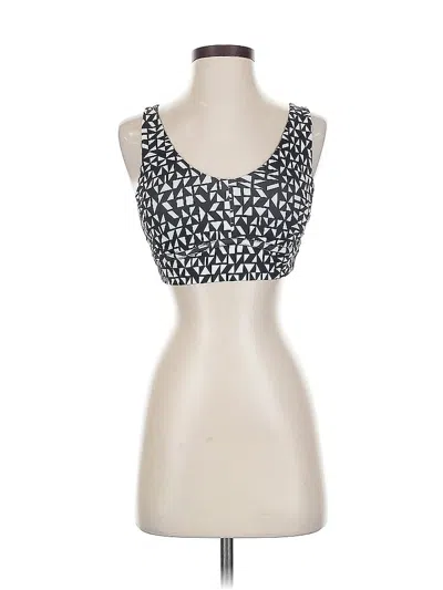 Pre-owned Xersion Tank Top Ivory Strapless Neckline Tops In White