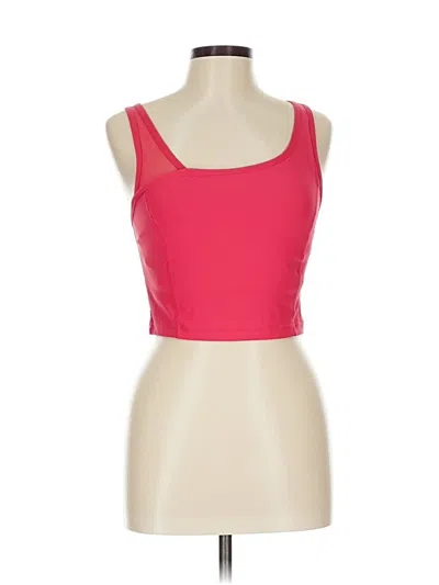 Pre-owned Xersion Tank Top Red Strapless Neckline Tops