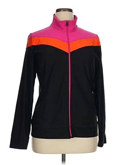 Pre-owned Xersion Track Jacket In Black