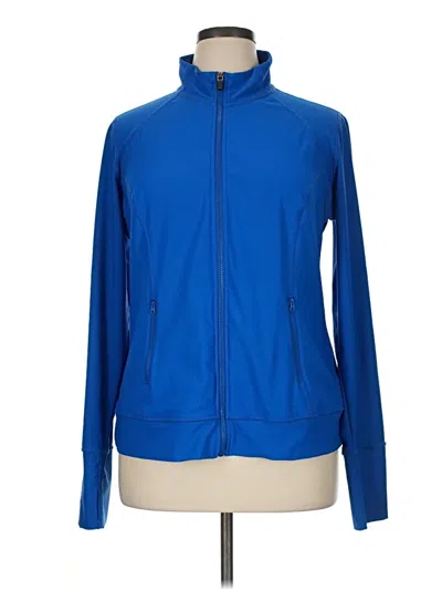Pre-owned Xersion Track Jacket In Blue
